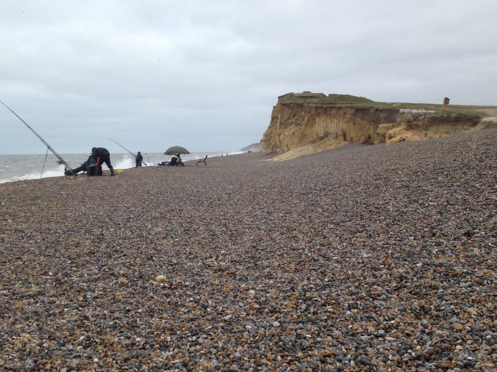 grey beach day