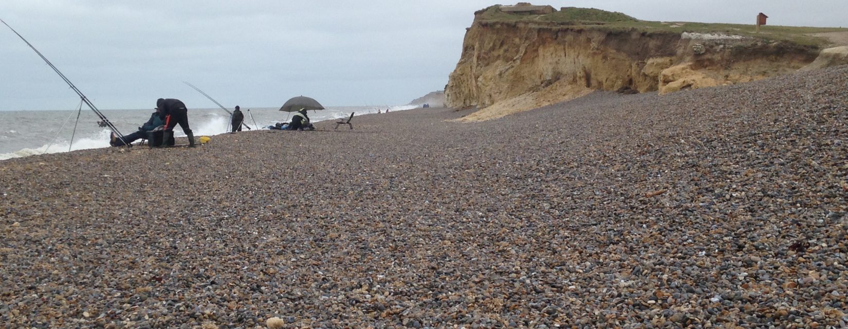 grey beach day