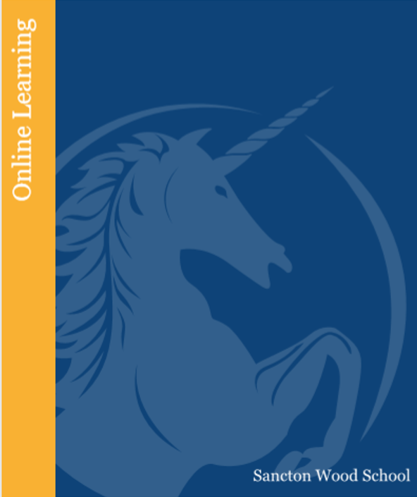 online learning cover page