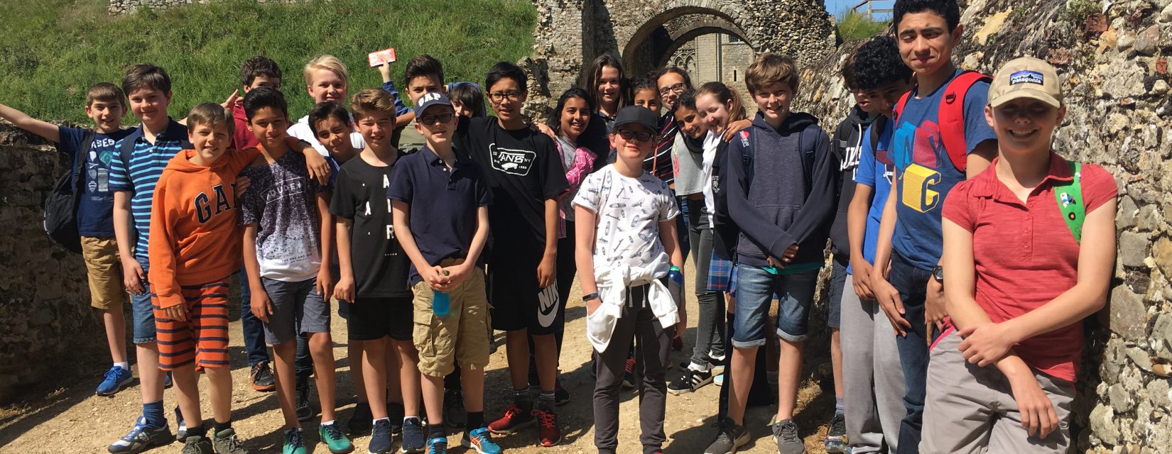 children on a school trip