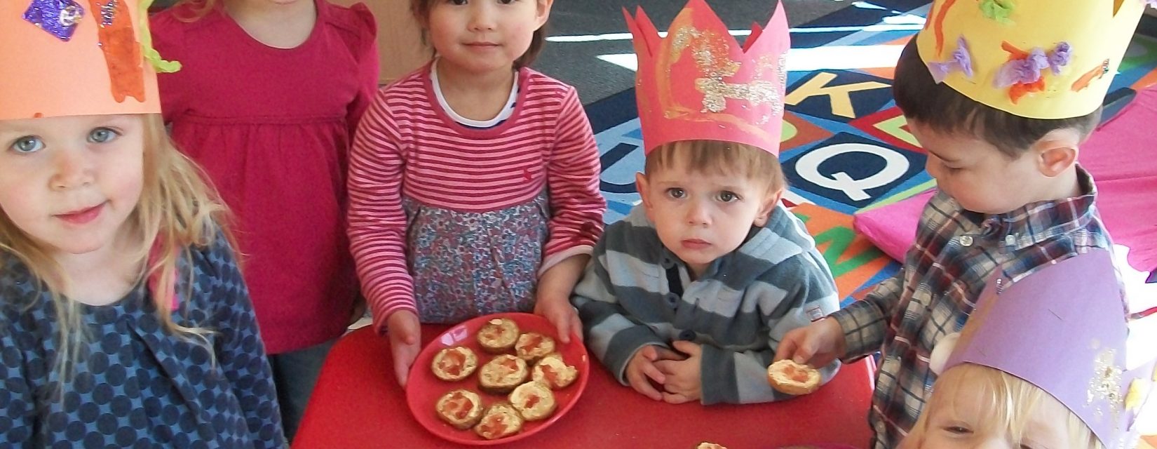 pre prep students celebrating a birthday