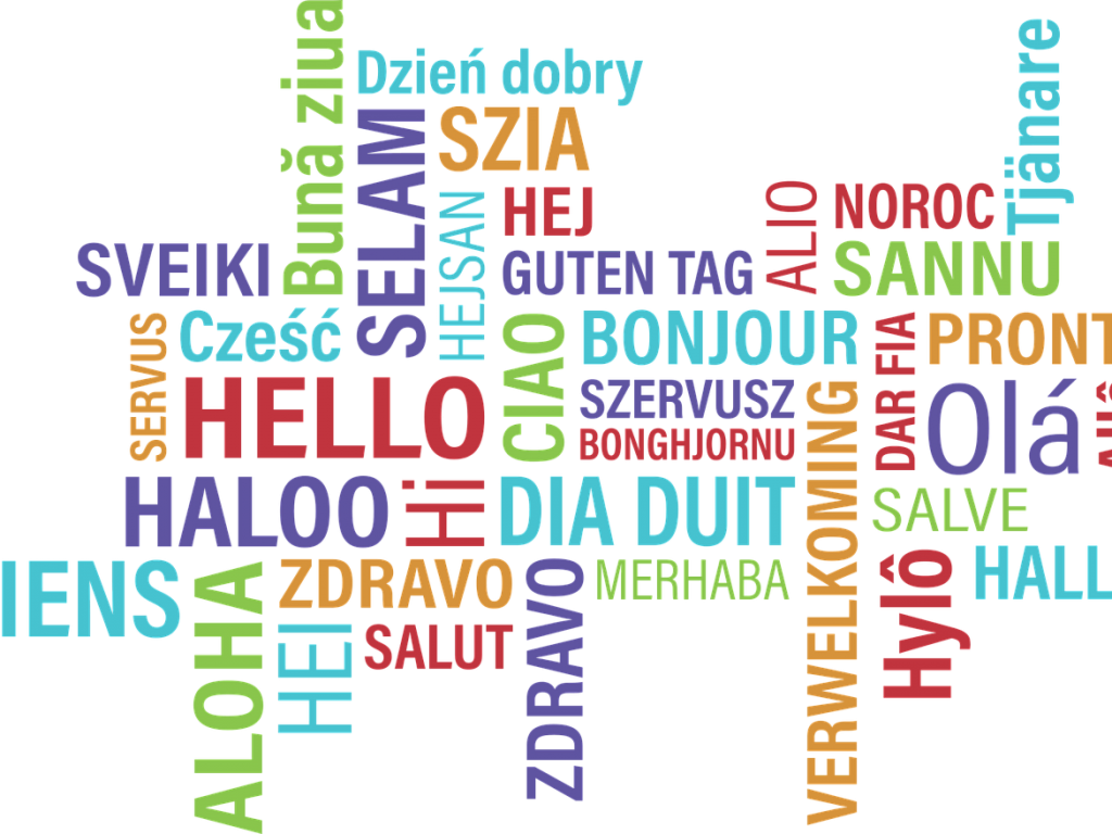 different ways to say hello in languages