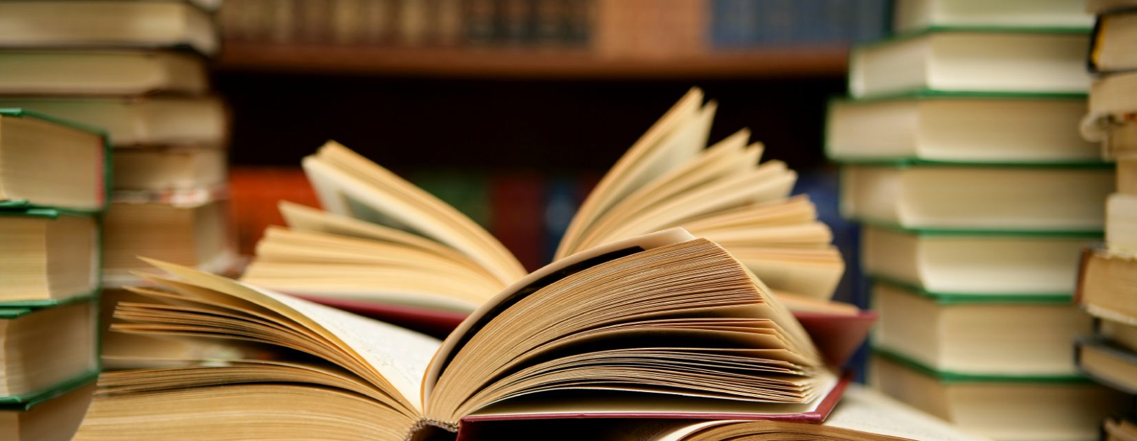 stack of books