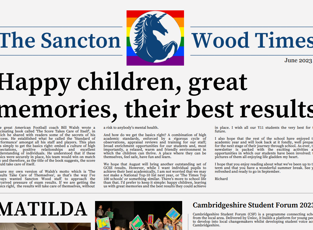 sancton wood times